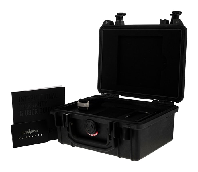 Bell and Ross BR03-92 BR0392-D-WH-ST/SRB